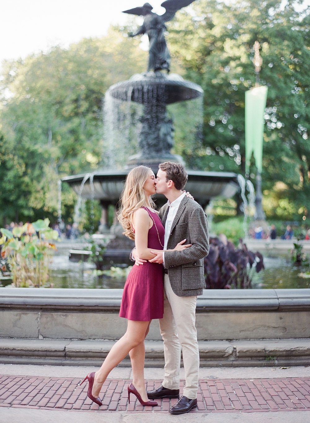 Central Park Engagement, Bethesda Fountain