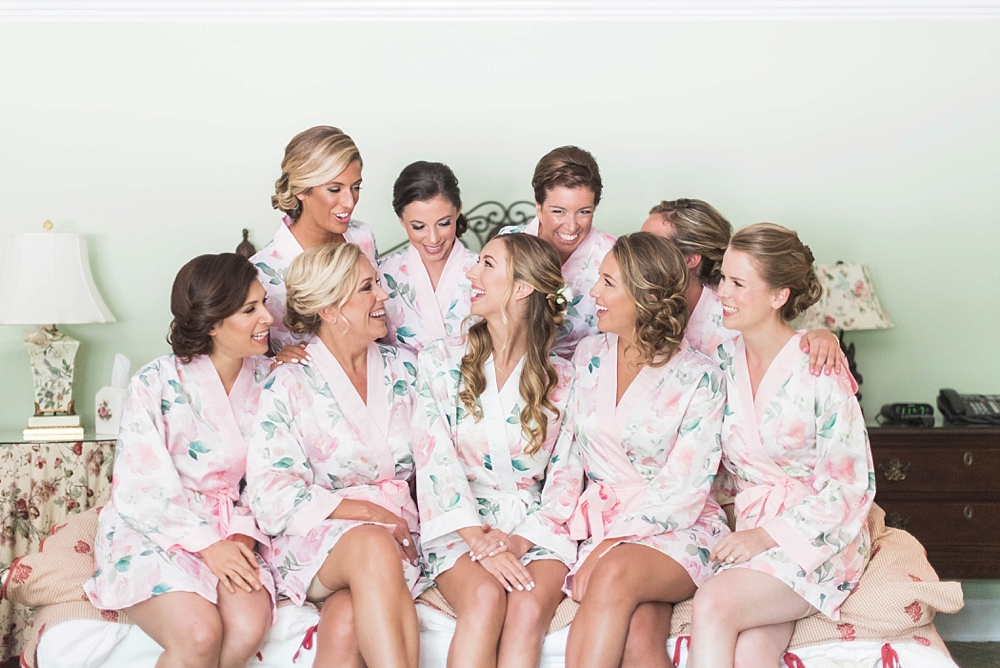 The Hillbrook Club Wedding in Cleveland, Ohio, bridesmaids