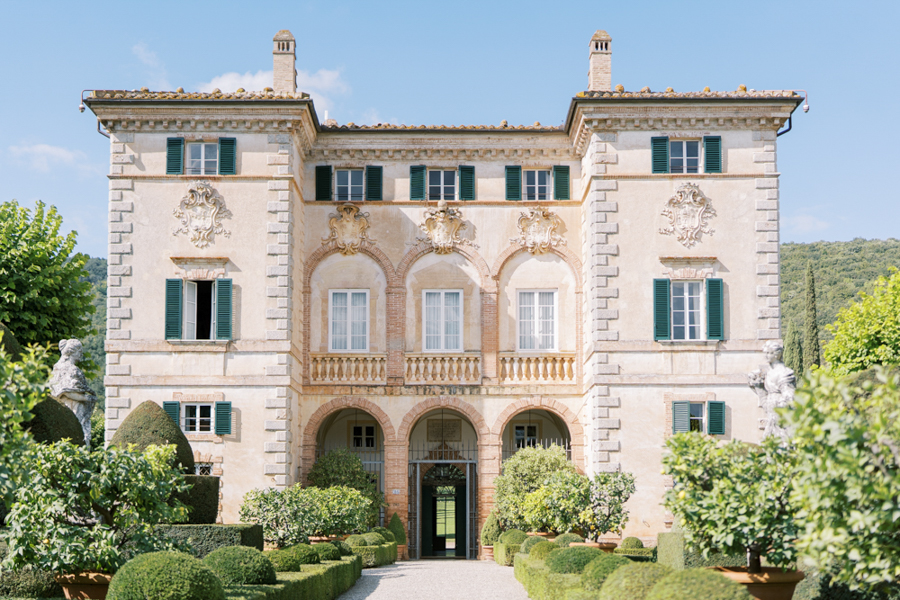 Villa Centinale wedding venue in Siena Italy